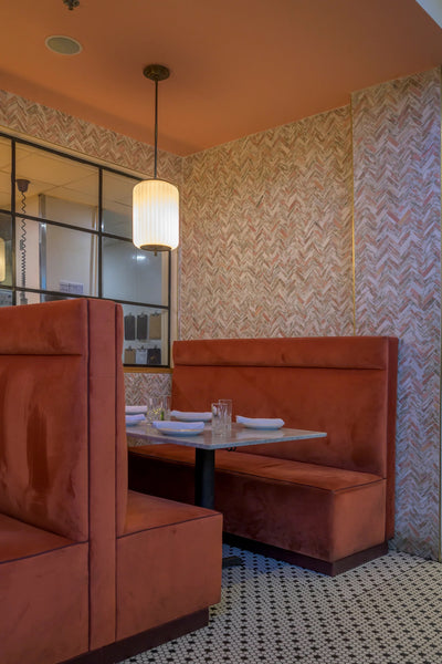 Fauske Red Herringbone