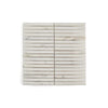 Gold Caprice Convex Fluted Mosaic