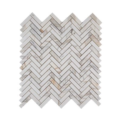 Gold Caprice Herringbone