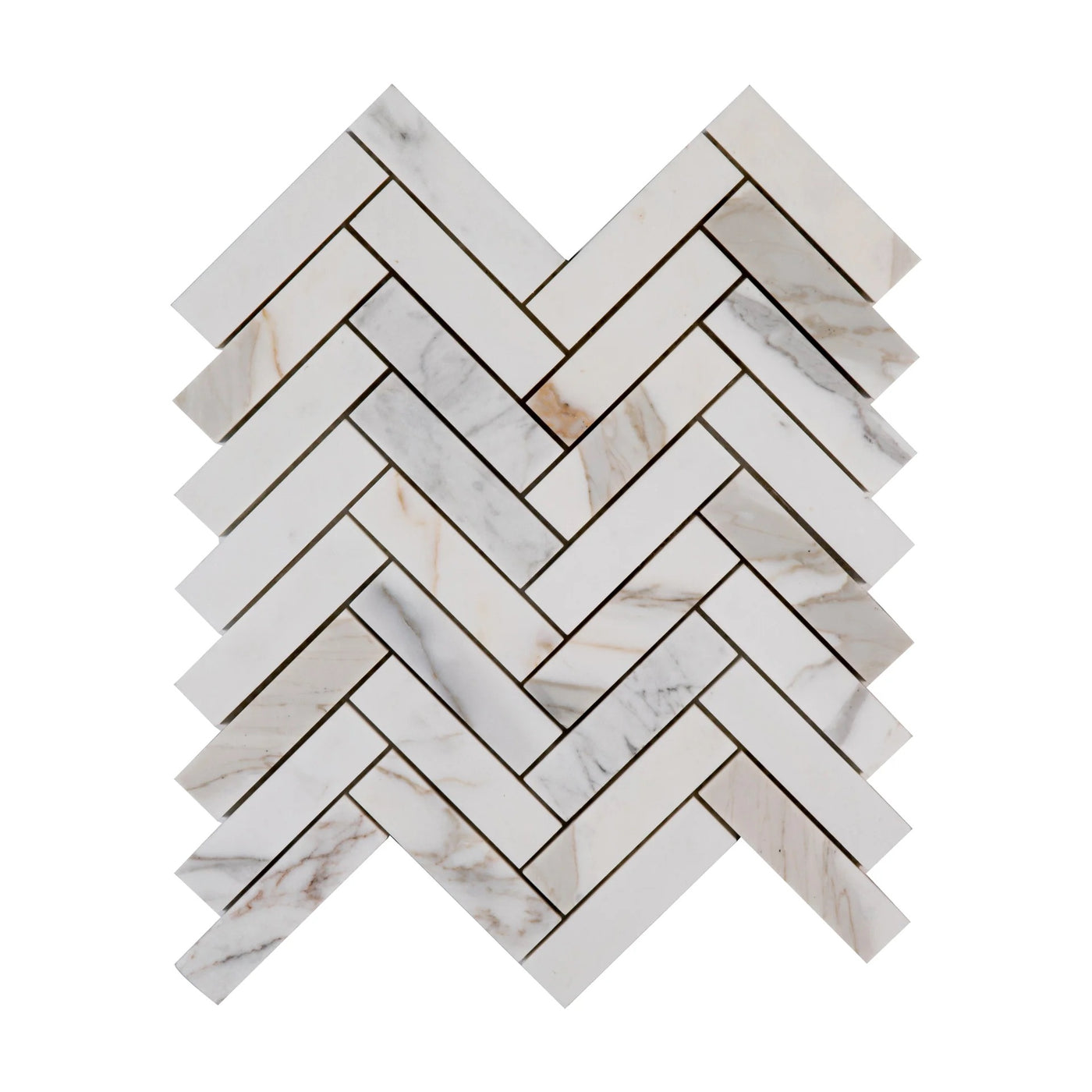 Gold Caprice Herringbone