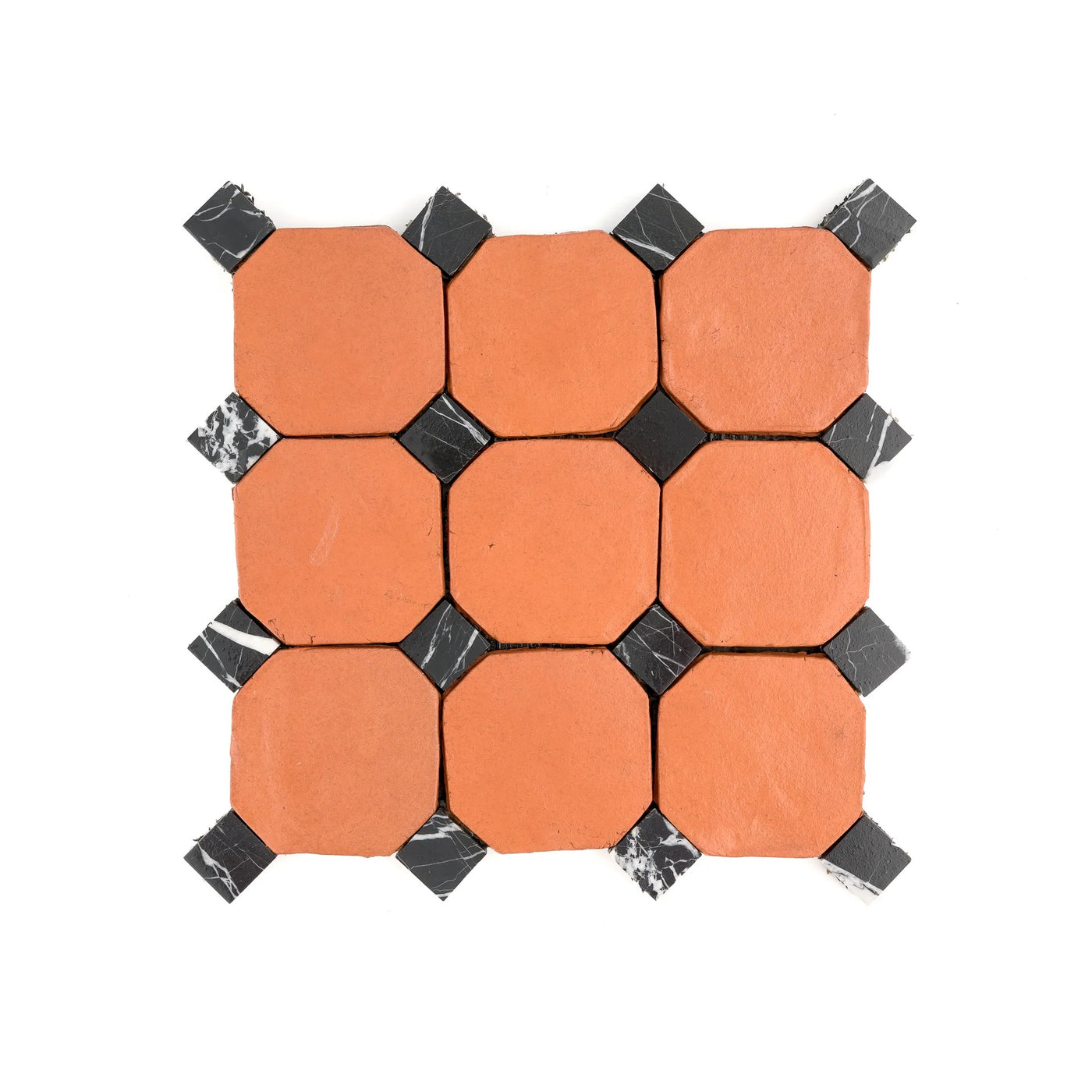 Octagon Canter 4" & Lyonnaise Black Marble