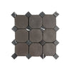 Octagon Cathedral 4" & Lyonnaise Black Marble
