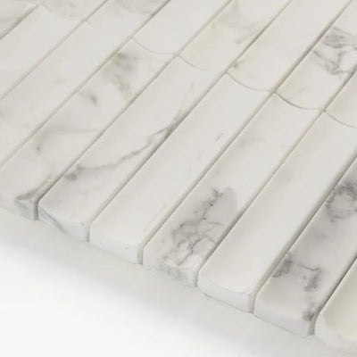 Princess Bianca Concave Fluted Mosaic
