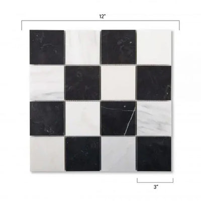 Princess Bianca and Stormy Skies Checkerboard